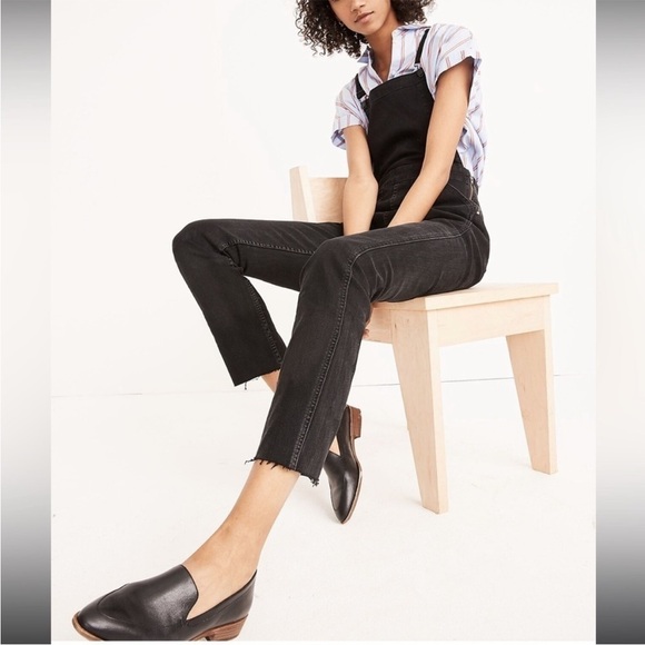 Madewell Skinny Overalls in Lunar Wash - Picture 2 of 15